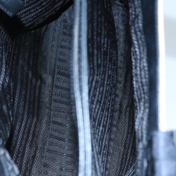 PRADA Tote Bag Canvas Beige Auth ti2434 - Picture 11 of 16